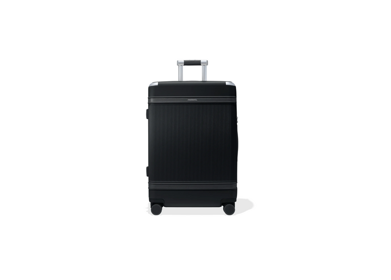 Paravel Derby Black Aviator Grand Checked Luggage Suitcase