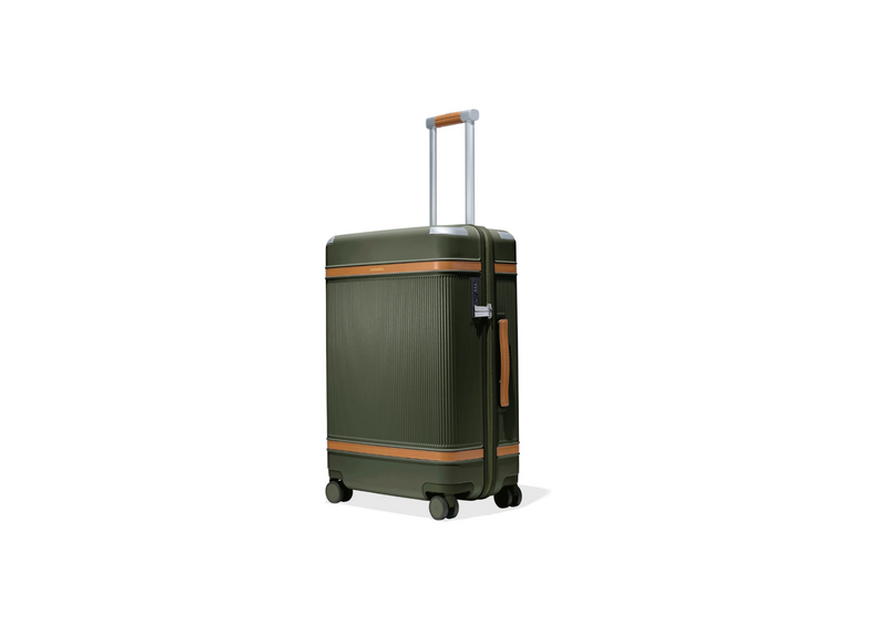 Paravel Safari Green Aviator Grand Suitcase Luggage Suitcase