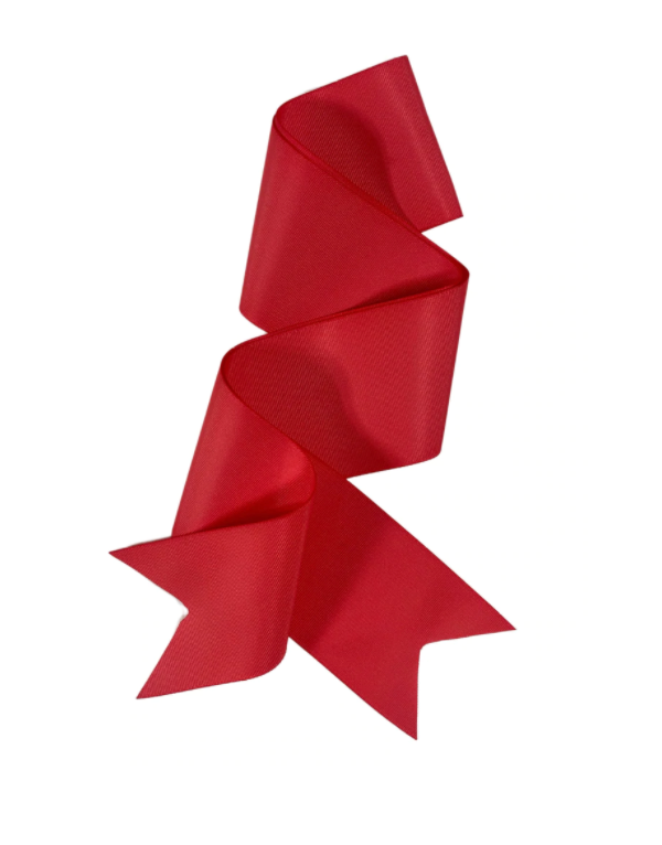 Sarah Bray Hat Ribbon in Red